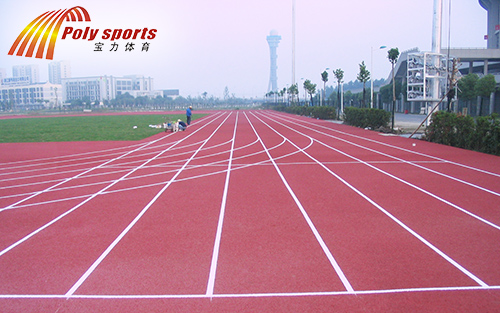 杭州宝力塑胶跑道施工厂家建设场地 杭州宝力塑胶跑道施工厂家建设场地