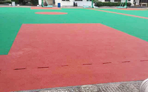 篮球场面层施工好 篮球场面层施工好