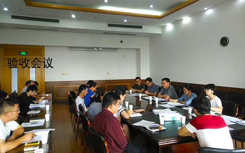 铝合金组合式围网验收会议 铝合金组合式围网验收会议