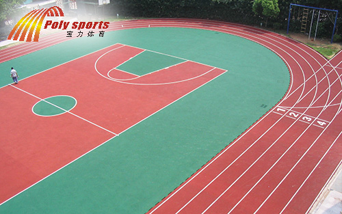 塑胶运动场地施工 塑胶运动场地施工