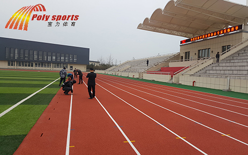 塑胶跑道标线精准度测量 塑胶跑道标线精准度测量
