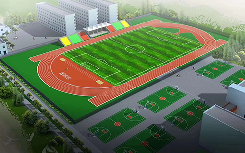学校塑胶跑道 学校塑胶跑道