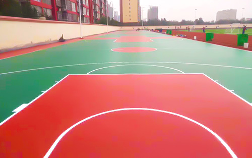 epdm篮球场 epdm篮球场