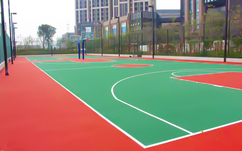 室外篮球场施工 室外篮球场施工