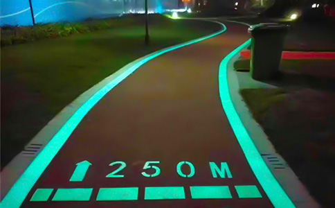 荧光跑道 荧光跑道