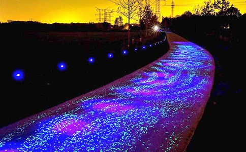 荧光跑道 荧光跑道