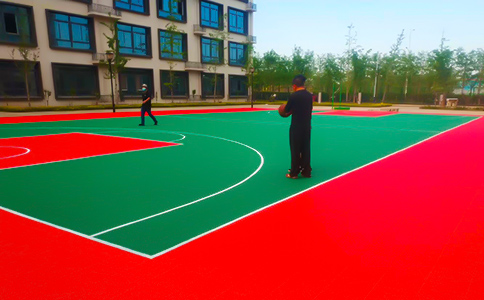 学校篮球场 学校篮球场