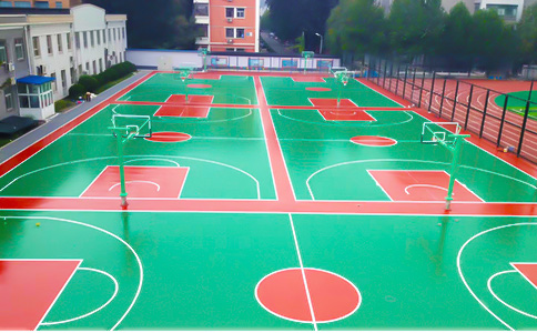 学校篮球场 学校篮球场