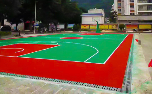 篮球场建造 篮球场建造