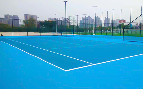 塑胶网球场 塑胶网球场