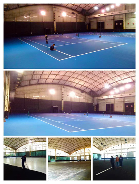 网球场施工 网球场施工