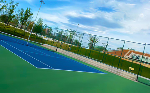 网球场地面施工 网球场地面施工