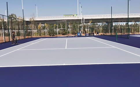 网球场地建设厂家在施工 网球场地建设厂家在施工