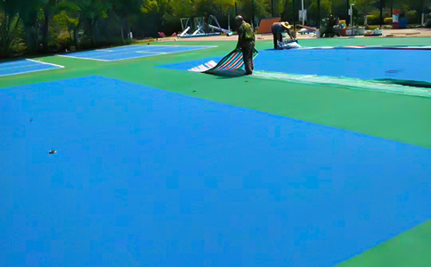 网球场建造 网球场建造