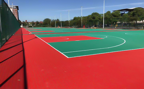 新国标塑胶篮球场 新国标塑胶篮球场