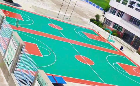 丙烯酸篮球场 丙烯酸篮球场