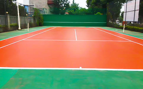 塑胶网球场 塑胶网球场