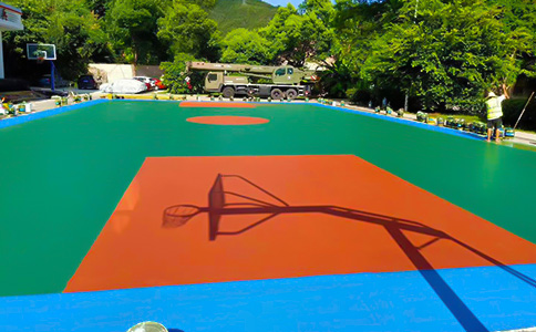 室外篮球场 室外篮球场