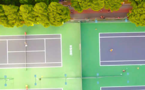 丙烯酸网球场 丙烯酸网球场