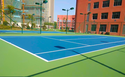 弹性丙烯酸网球场 弹性丙烯酸网球场