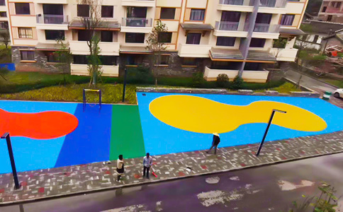 塑胶地面 塑胶地面