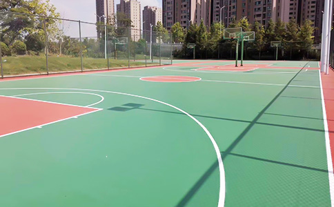 塑胶篮球场建设 塑胶篮球场建设