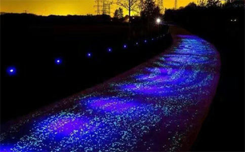 环形夜光跑道 环形夜光跑道