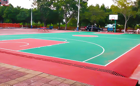 标准篮球场 标准篮球场