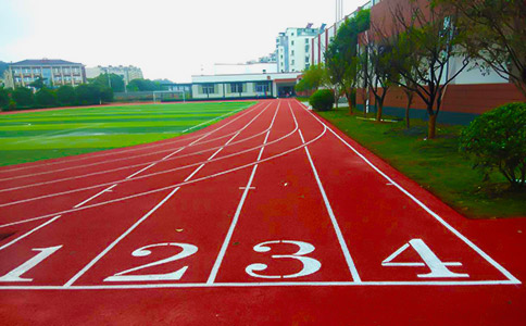 塑胶跑道直道 塑胶跑道直道