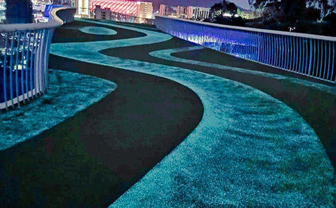 荧光跑道 荧光跑道