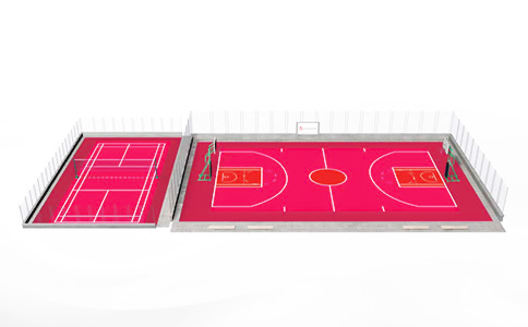 丙烯酸网球场 丙烯酸网球场