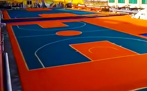 杭州室外篮球场 杭州室外篮球场