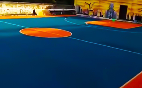 硅pu篮球场地 硅pu篮球场地