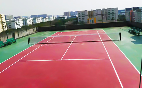塑胶网球场 塑胶网球场