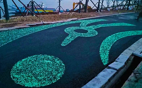 小区荧光塑胶跑道 小区荧光塑胶跑道