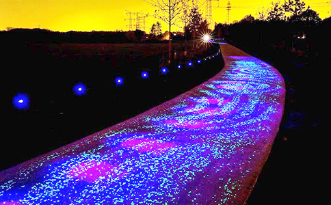荧光跑道 荧光跑道