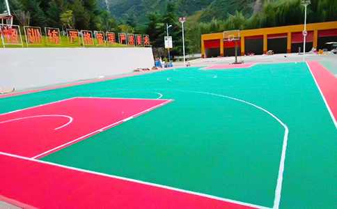 塑胶篮球场 塑胶篮球场