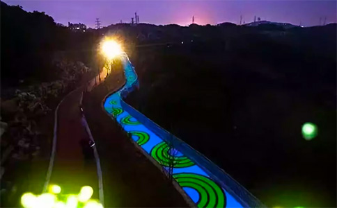 荧光跑道 荧光跑道