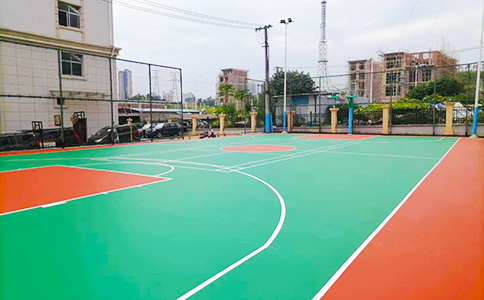 小区篮球场 小区篮球场