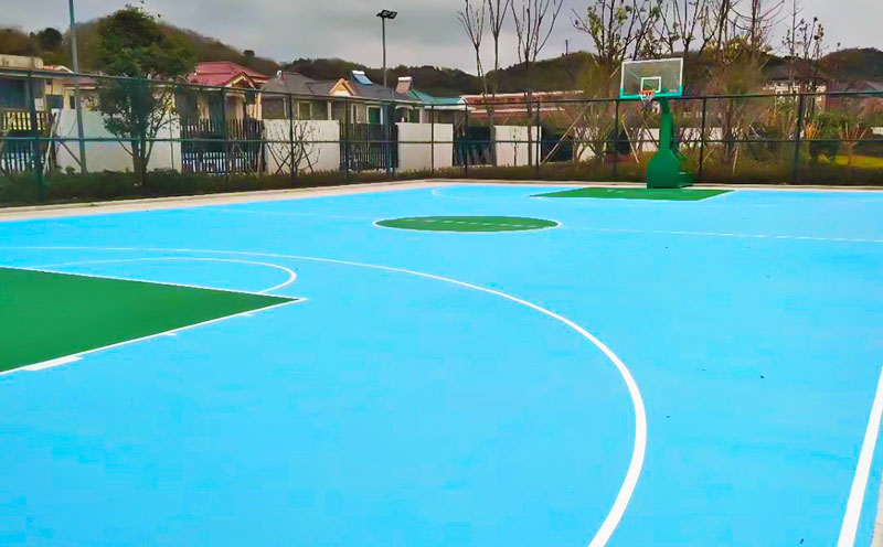 塑胶篮球场 塑胶篮球场