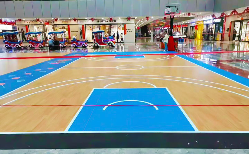室内木地板篮球场 室内木地板篮球场
