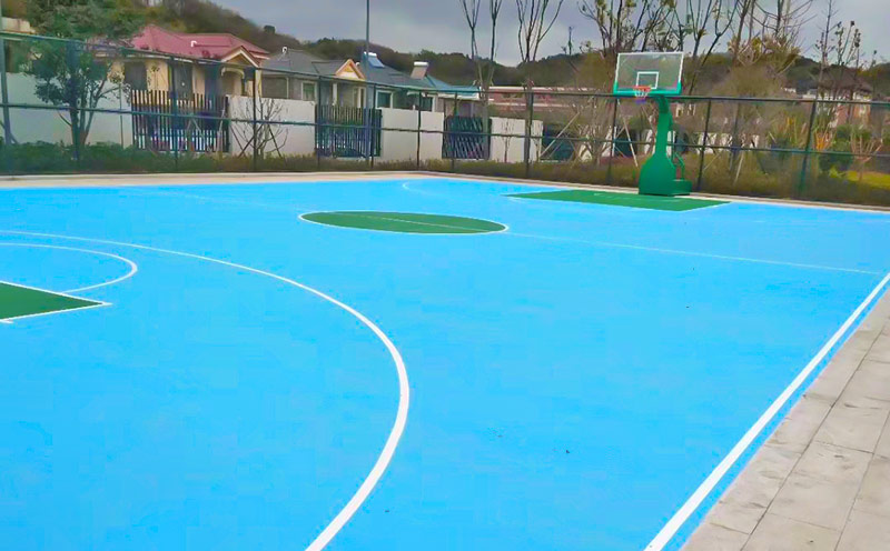 塑胶篮球场 塑胶篮球场
