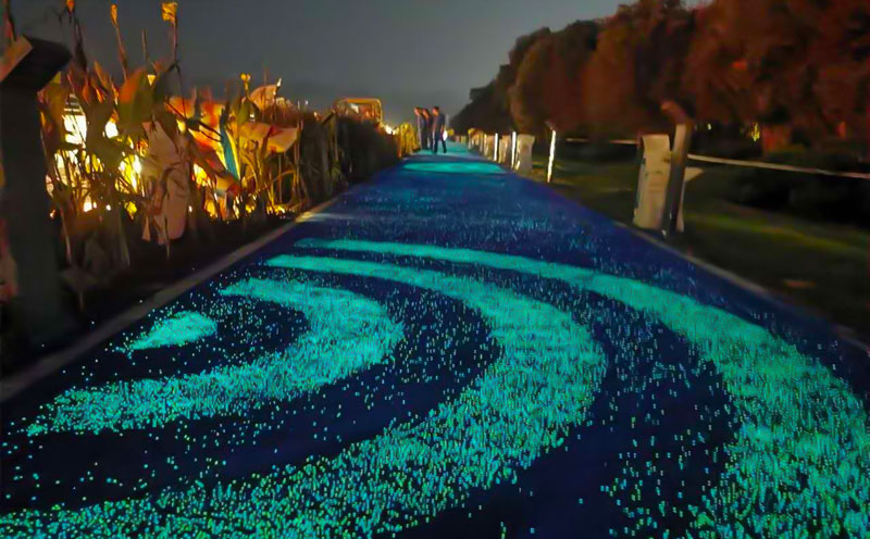 荧光跑道  荧光跑道