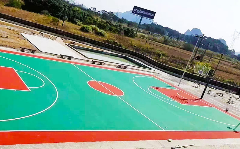 塑胶篮球场 塑胶篮球场