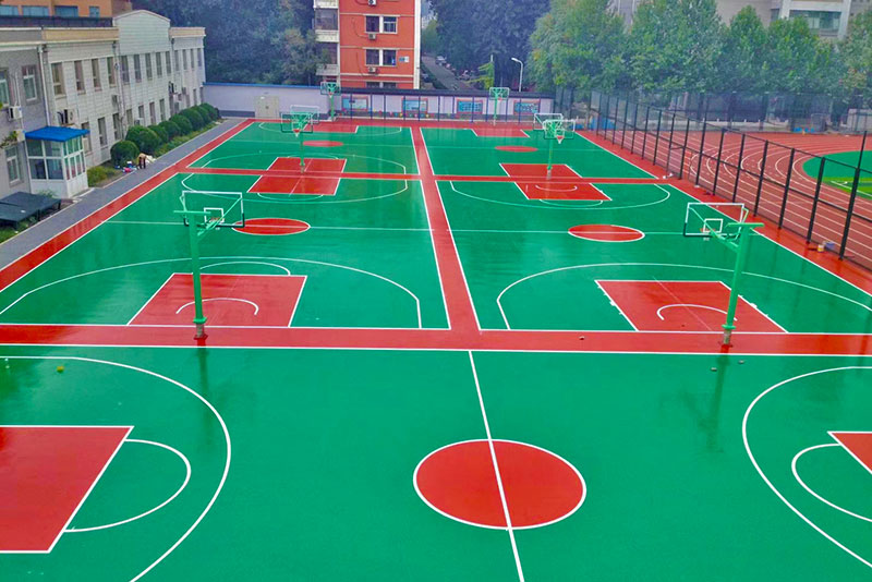 学校篮球场 学校篮球场