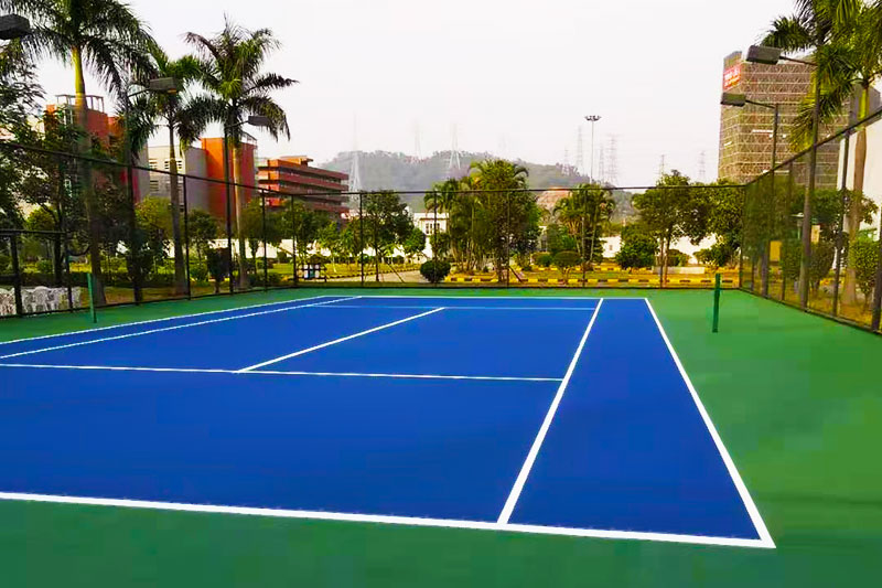 塑胶网球场 塑胶网球场