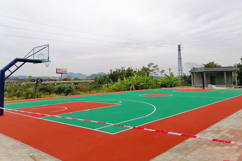 塑胶篮球场 塑胶篮球场