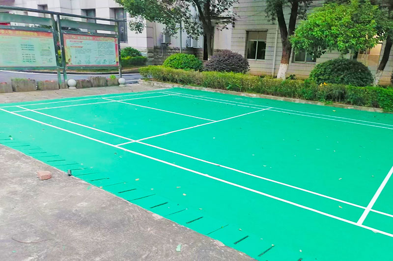 室外羽毛球场地 室外羽毛球场地