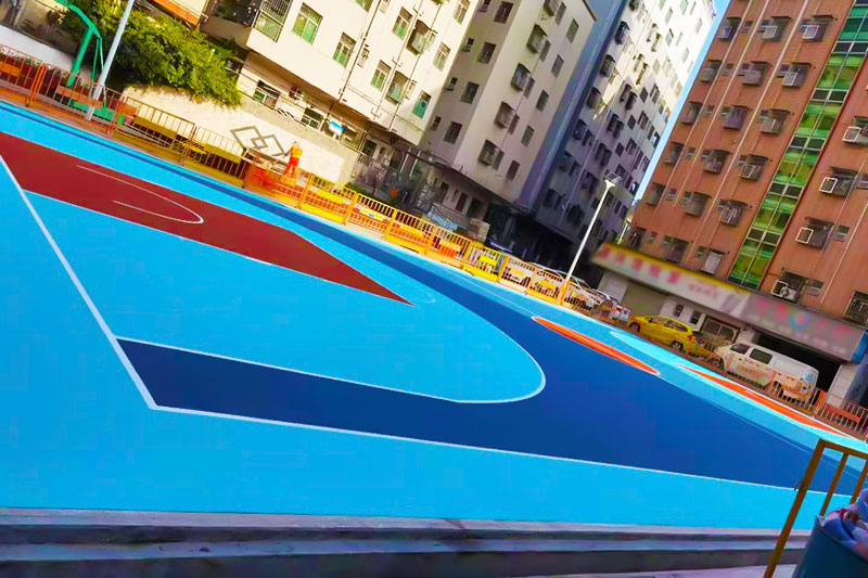 杭州塑胶篮球场 杭州塑胶篮球场