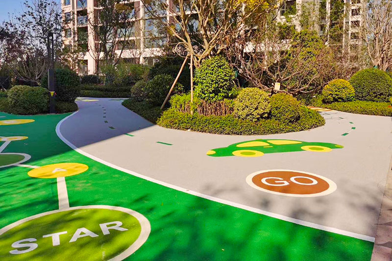 塑胶场地 塑胶场地